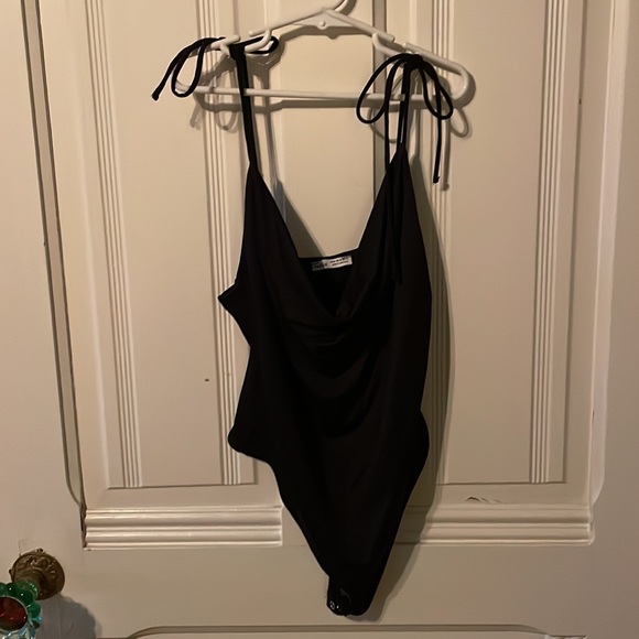 New Tie Black Bodysuit - Picture 2 of 3